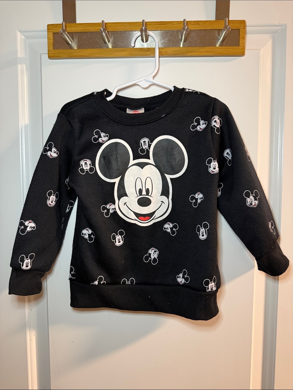 🥳 5 for $25 BUNDLE Disney Black Mickey Mouse Pullover Sweatshirt for Kids